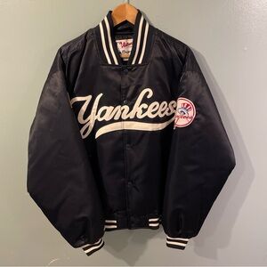 Yankees Black Bomber Jacket